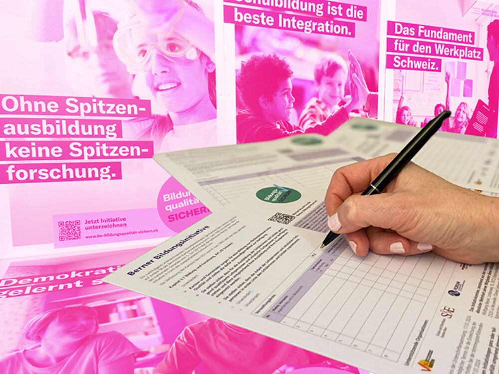 Bildungsinitiative unterschreiben