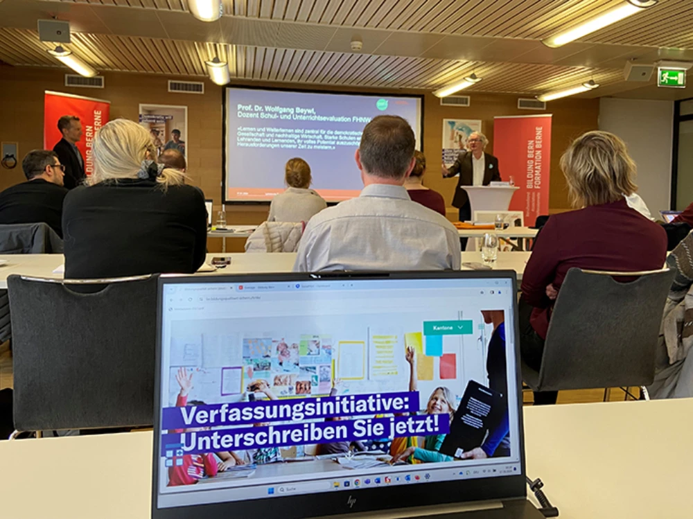 Medienkonferenz Bildungsinitiative